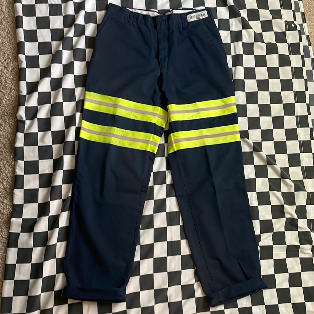 Hi-vis navy pants